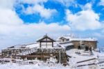 Deogyusan Mountains Is Covered By Snow In Winter,south Korea Stock Photo