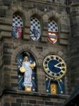 Close-up Of The Tower At Cardiff Castle Stock Photo