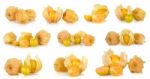 Physalis Fruit Isolated On The White Background Stock Photo