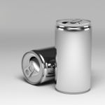 Metal Aluminum Beverage Drink Can Stock Photo