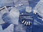 Denim Texture Stock Photo