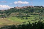 View Of Montepulciano Stock Photo