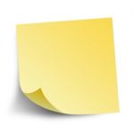 Post-it Stock Photo