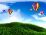 Air Balloon  Stock Photo