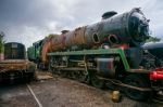 Sir Archibald Sinclairs Firebox In Need Of Replacement Stock Photo