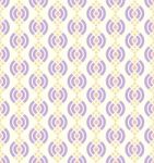 Purple Abstract Lotus Seamless Pattern On Pastel Background Stock Photo