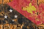 Grunge Flag Of Papua New Guinea Stock Photo