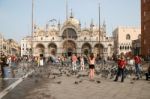 View Of Basilica Di San Marco A Venezia Stock Photo