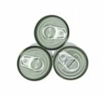 Aluminum Cans Stock Photo