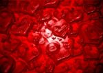 Red Heart Background Stock Photo