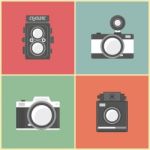 Retro Camera Stock Photo