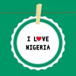 I Love Nigeria4 Stock Photo