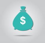 Money Bag Icon , Stock Photo