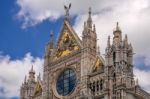 Duomo In Sienna Stock Photo