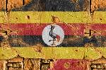 Grunge Flag Of Uganda Stock Photo