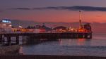 Brighton, East Sussex/uk - January 26 : View Of Brighton Pier In Stock Photo