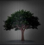 Tree Grid Stock Photo