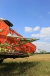 Harvester Stock Photo