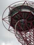 The Arcelormittal Orbit Sculpture At The Queen Elizabeth Olympic Stock Photo