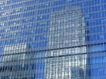 Canada Square Reflections Stock Photo