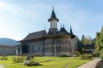 Sucevita, Moldovia/romania - September 18 : Exterior View Of The Stock Photo