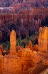 Scenic View Of Bryce Canyon Stock Photo