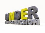 Under Construction Stock Photo