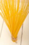 Italian Pasta Spaghetti Stock Photo