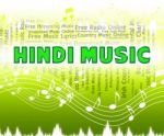 Hindi Music Shows Sound Tracks And Audio Stock Photo