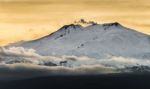 Mount Etna And Its Landscapes Stock Photo