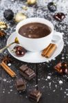 Cup Of Hot Chocolate Stock Photo