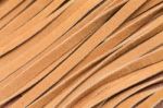 Brown Leather Texture ,closeup Detailed Background Stock Photo