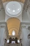 Interior View Of The Collegiate Church In Salzburg Stock Photo