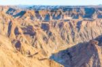 Fish Canyon In Southern Namibia Stock Photo