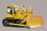 Heavy Crawler Bulldozer Stock Photo