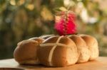 Hot Cross Buns Stock Photo