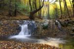 Small Waterfall Stock Photo