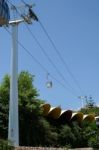 Benalmadena, Andalucia/spain - July 7 : Cable Car To Mount Calam Stock Photo