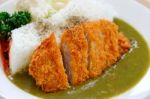 Katsu Kare - Japanese Food Stock Photo