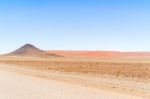 Dunes Near Sesriem In Namibia Stock Photo