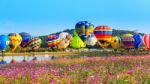 Chiang Rai, Thailand - February 16 : Colorful Balloon At Singha Park Chiang Rai Balloon Fiesta 2017 , Chiang Rai Province, Thailand Stock Photo