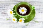 Chamomile Tea Stock Photo