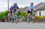 Cyclists Participating In The Velethon Cycling Event In Cardiff Stock Photo