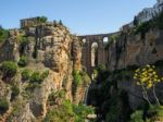 View Of Ronda New Bridge Stock Photo