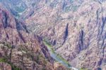 Black Canyon Of The Gunnison National Park Stock Photo