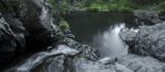 Cedar Creek Falls In Mount Tamborine Stock Photo