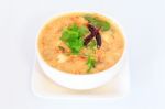 Thai Cuisine Hot Spicy And Sour Milk Soup Stock Photo