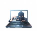 Computer Hacker Stock Photo