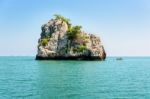 Small Island In Thailand Stock Photo