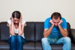 Couple Mad At Each Other. Stock Photo